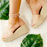 Saint Lucia Love Wedge In Iced Latte Image - 1