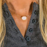 Paris Perfection Druzy Necklace Image - 1