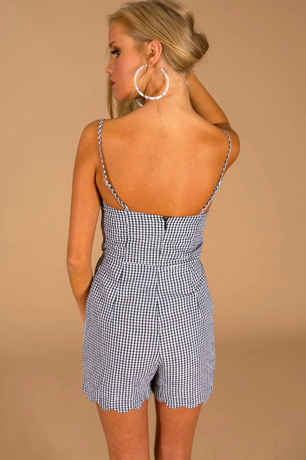 Perfect Picnic Seersucker Romper Image - 4