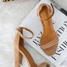 The Kennedy Heel in Taupe Image - 1