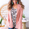 Like A Boss Blazer in Blush Image - 1