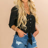 Luxe Calling Front Tie Top Image - 1