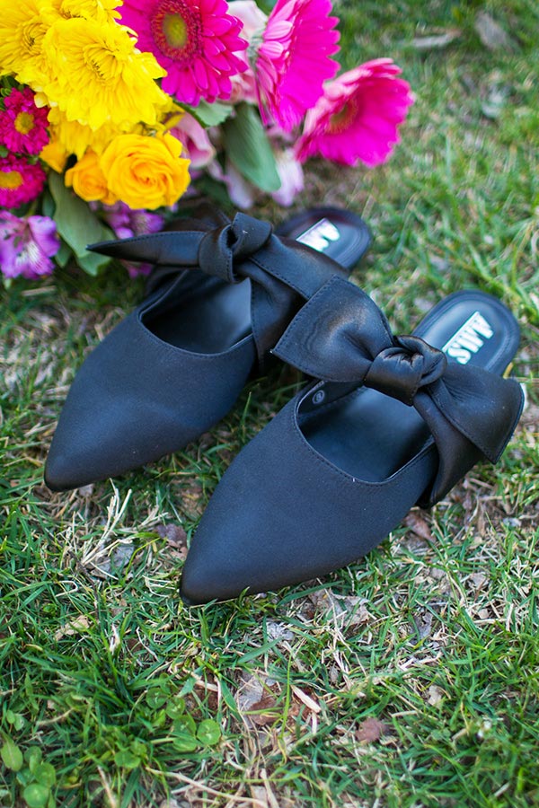 The Emma Flat in Black Image - 1