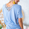 Napa Weekend Shift Top in Airy Blue Image - 1