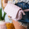 Chic In The City Belt Bag In Light Pink Image - 1