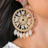 Make A Wish Earrings In Warm Taupe Image - 1
