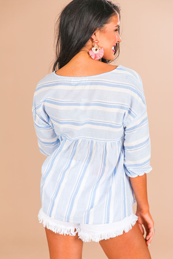 Mimosa Morning Stripe Top Image - 4