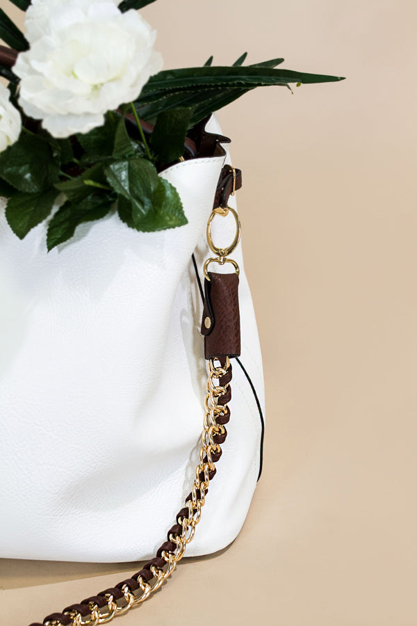 Brooklyn Bliss Tote Bag In White Image - 3