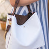 Brooklyn Bliss Tote Bag In White Image - 1