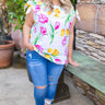 Feeling Beautiful Floral Off Shoulder Top Image - 1