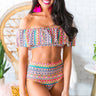 Seaside Retreat Off Shoulder Bikini Top Image - 1