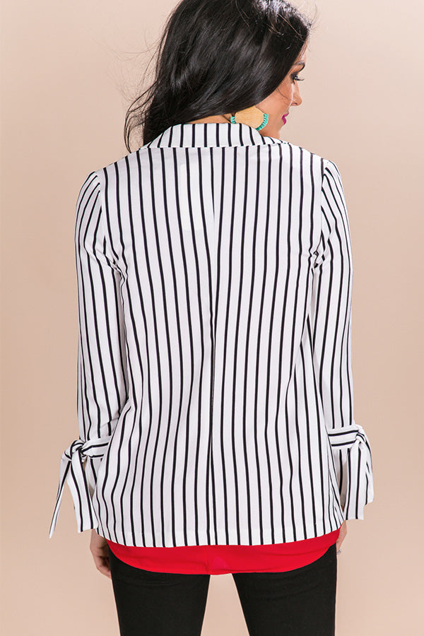 Walk Of Fame Stripe Blazer Image - 4