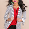 Walk Of Fame Stripe Blazer Image - 1