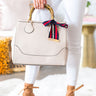Shopping In Tribeca Tote in Stone Image - 1