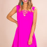  fuchsia Soho Babe Shift Dress in Fuchsia 