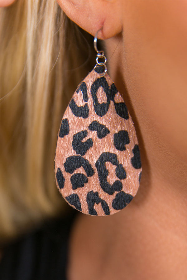 Sass & Class Leopard Earrings Image - 2