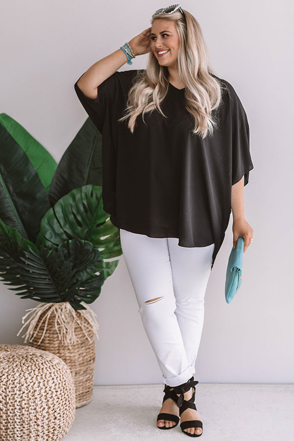 Charleston Love Shift Tunic in Black Curves Image - 1