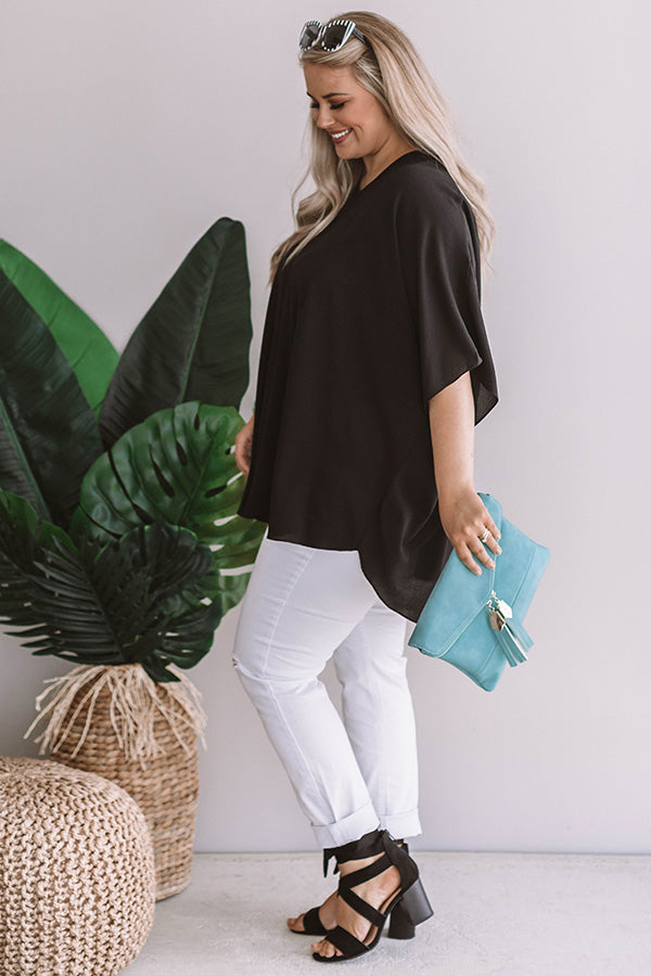 Charleston Love Shift Tunic in Black Curves Image - 3