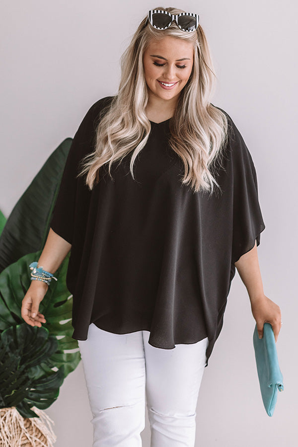 Charleston Love Shift Tunic in Black Curves Image - 2