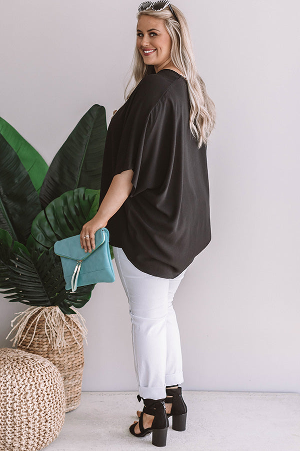 Charleston Love Shift Tunic in Black Curves Image - 4