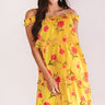 French Floral Tiered Dress Image - 1