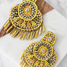 Gold-Y Luxe Earrings In Yellow Image - 1