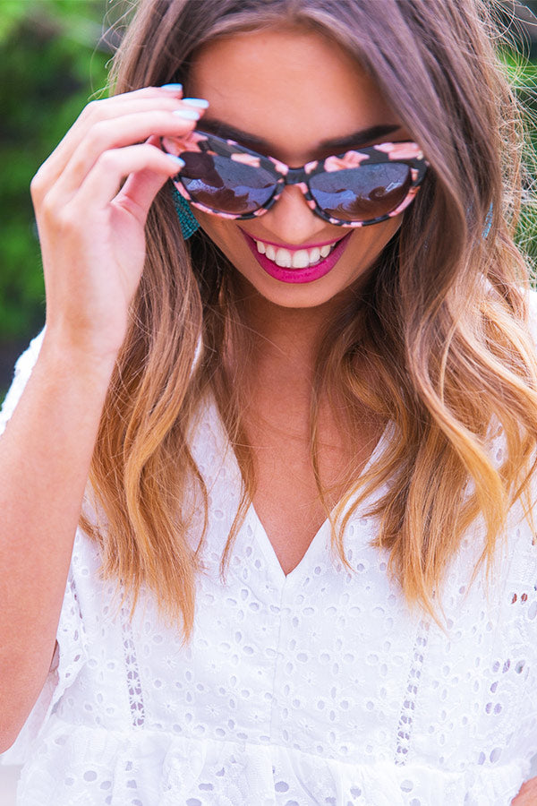 Beverly Hills Floral Sunnies