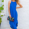 Beachside Beauty Midi in Lapis Blue Image - 1