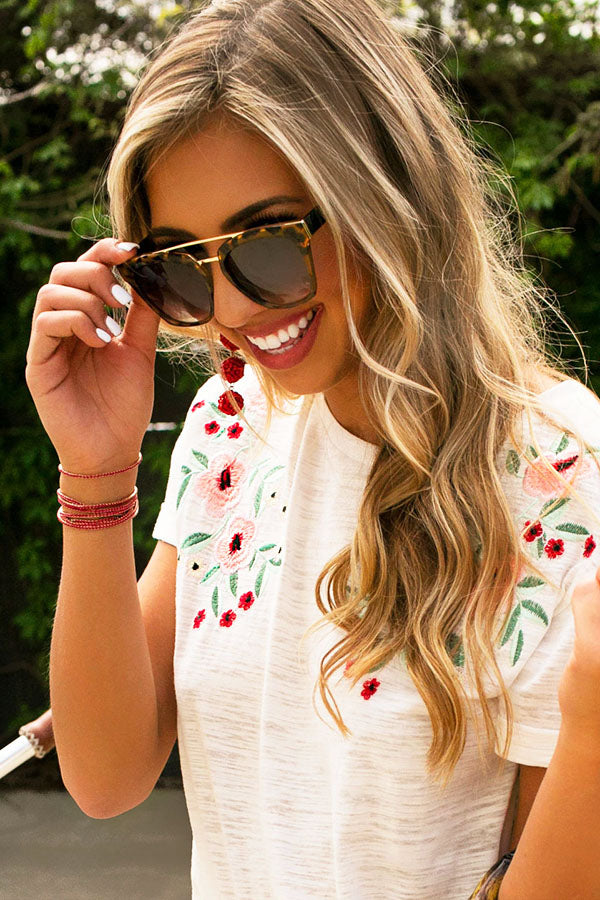 Big City Chic Sunglasses in Tortoiseshell Image - 2