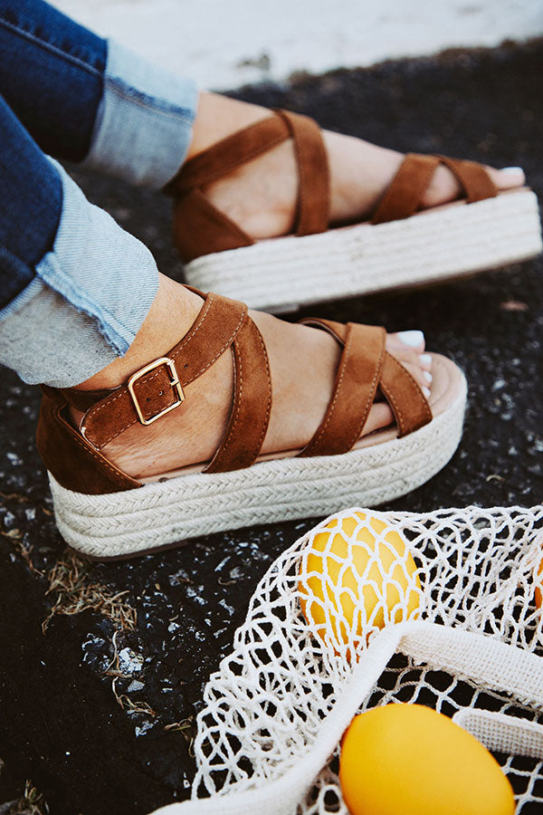 Catalina Island Espadrille in Brown Image - 1