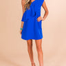 Resort Life Shift Dress in Royal Blue Image - 1