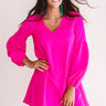 Party On The Patio Shift Dress in Hot Pink Image - 1
