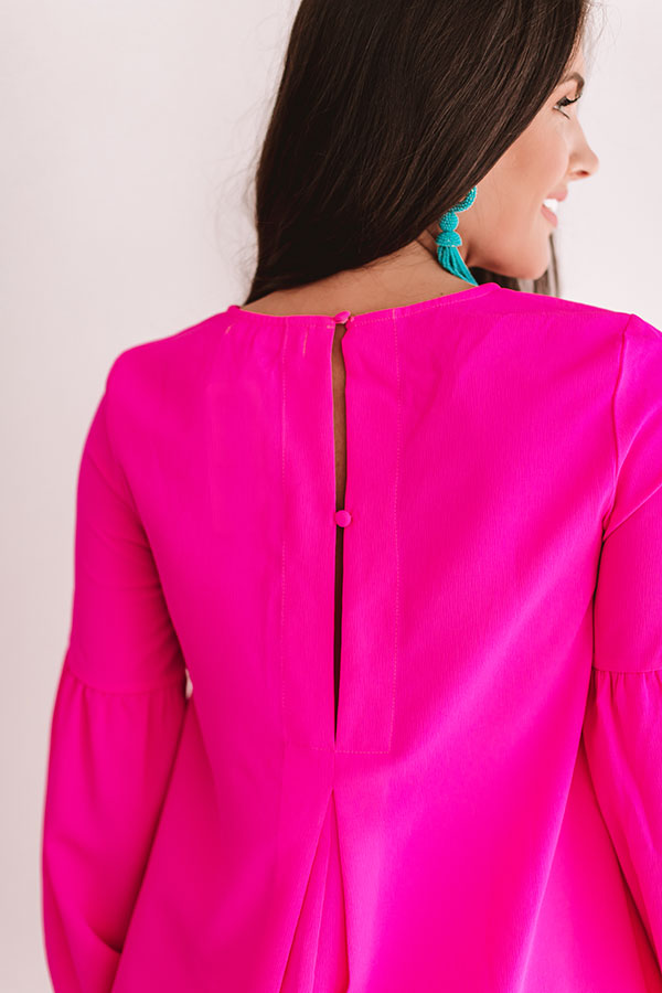 Party On The Patio Shift Dress in Hot Pink – Impressions Online Boutique