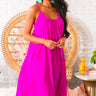 Sunset Mimosas Midi in Fuchsia Image - 1