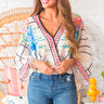 Cabo Babe Floral Top Image - 1