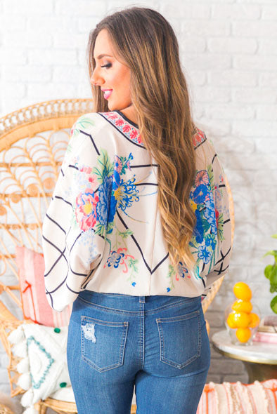 Cabo Babe Floral Top Image - 5