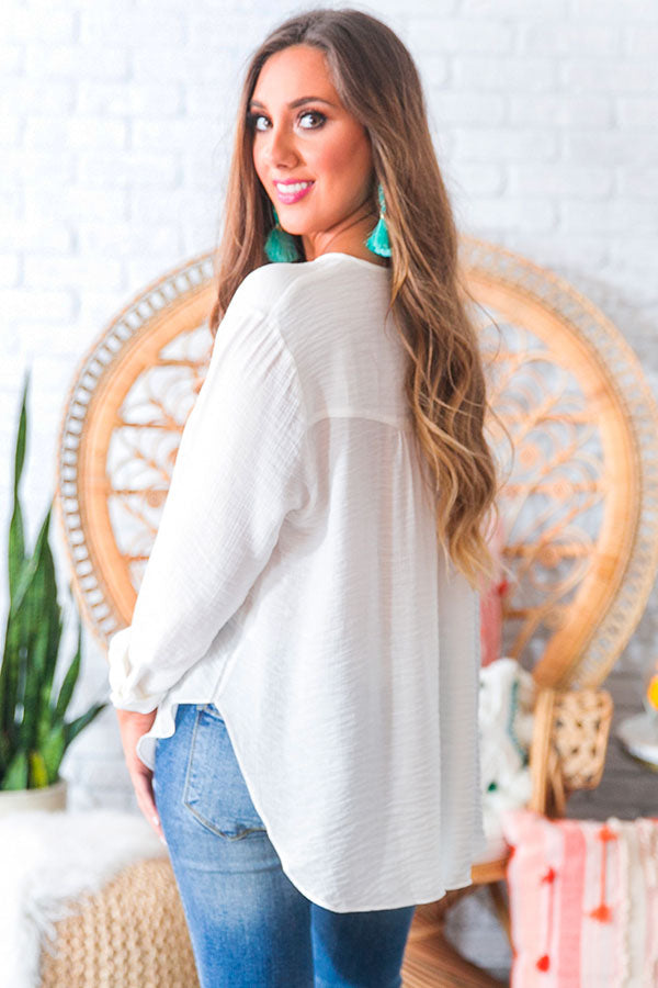 Feeling Beachy Shift Top Image - 4