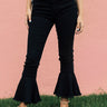 Studio 54 High Waist Flare in Black Image - 1