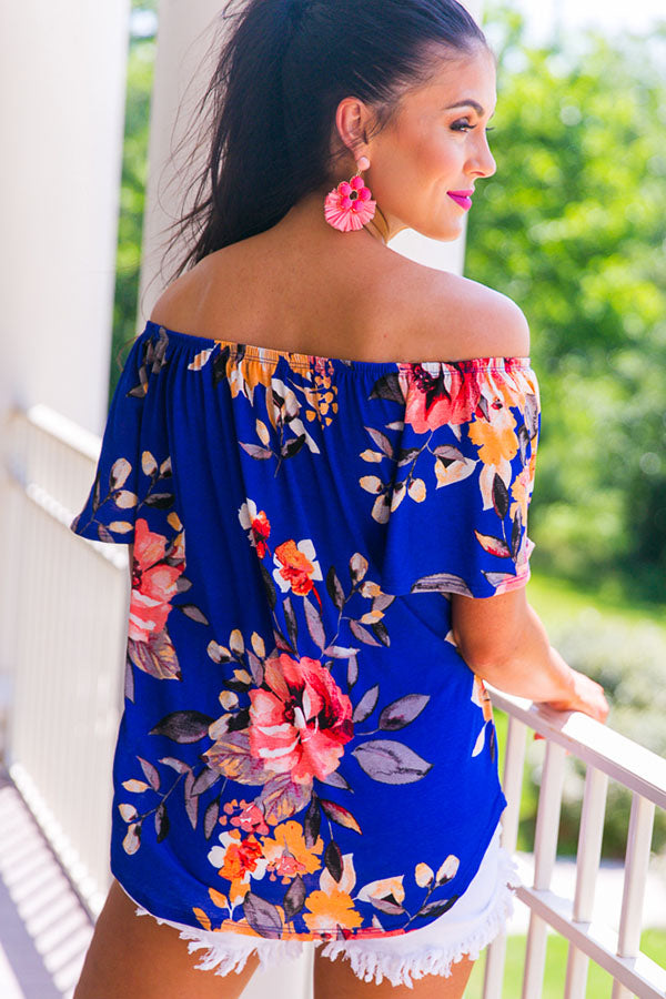 Garden Of Paradise Off Shoulder Top Image - 4