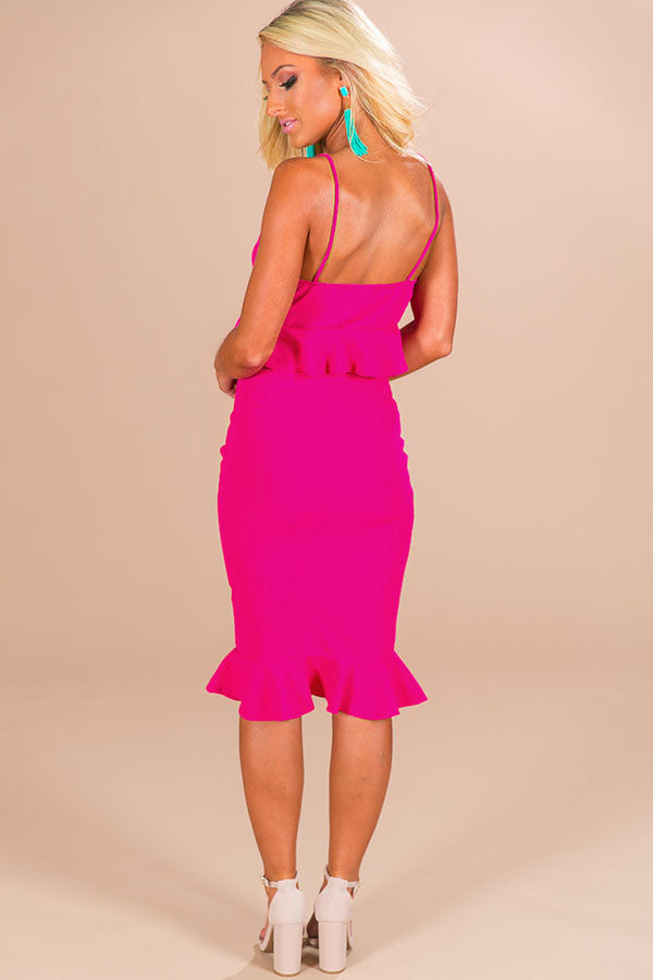 Cabana Party Midi Dress Image - 4