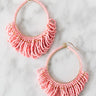 Beaded Chic Earrings In Pink Image - 1