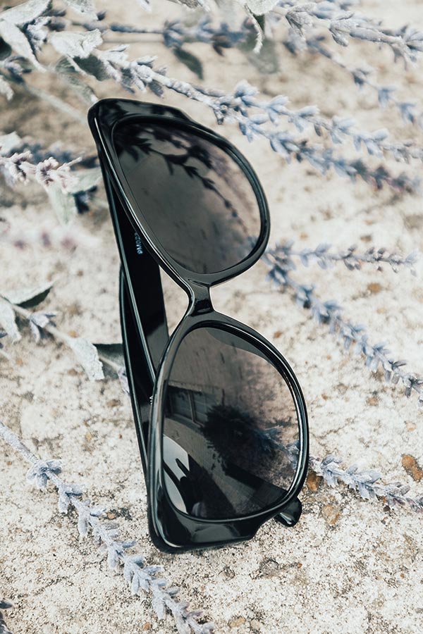 Better At The Beach Sunnies in Black