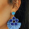 Mimosas In Maui Earrings In Airy Blue Image - 1