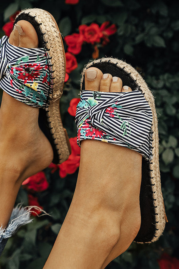 The Reagan Espadrille in Black Image - 2