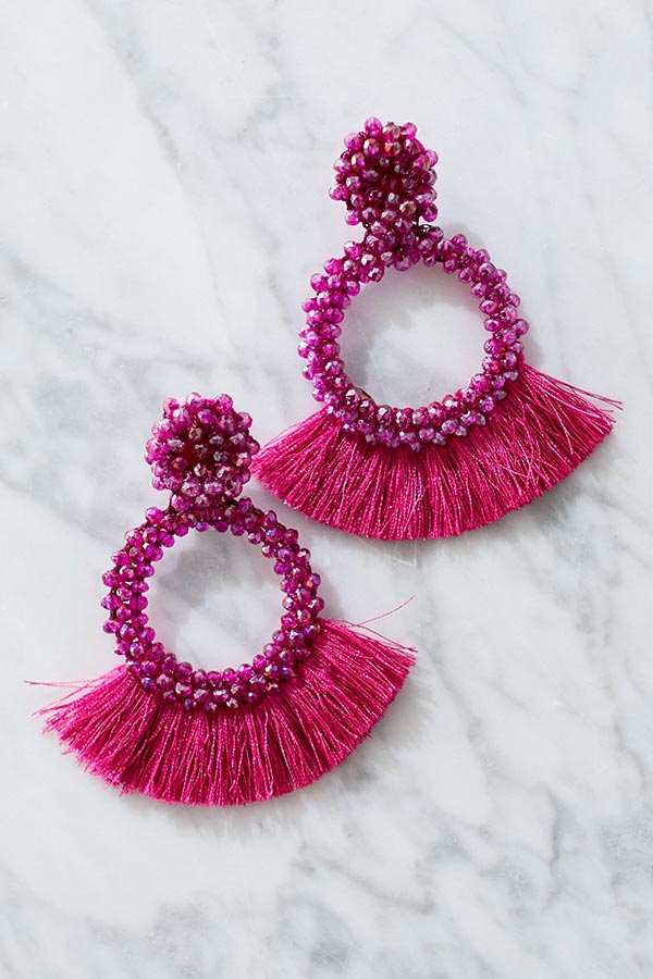 Girly And Glamorous Earrings Image - 1