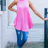 Beachy Beauty Shift Tank In Pink Image - 1