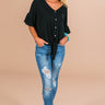 The Laguna Beach Shift Top In Black Image - 1