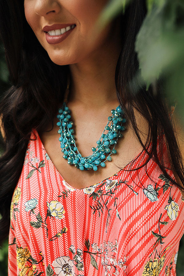 Poolside Party Necklace Image - 1