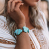 Set In Stone Turquoise Bracelet Image - 1