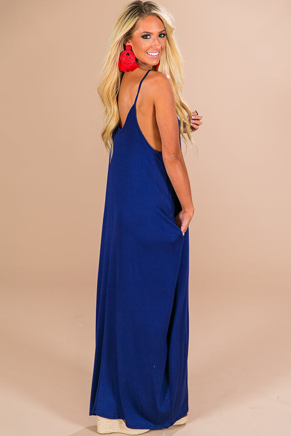 Boardwalk T-Shirt Maxi in Navy Image - 3